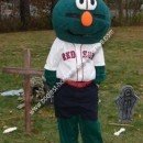 Homemade Wally the Green Monster Red Sox Mascot Costume