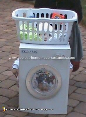Homemade Washer Costume