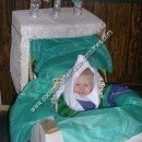 Homemade Water Droplet in a Sink Stroller Costume