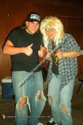 Wayne and Garth Couple Costume