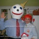 Homemade Wendy and Jack in the Box Costume