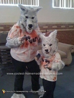 Homemade Werewolf Costume