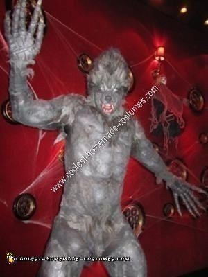 Homemade Werewolf Halloween Costume