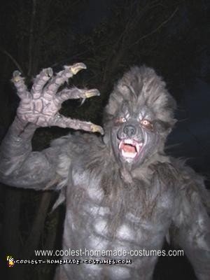 Homemade Werewolf Halloween Costume