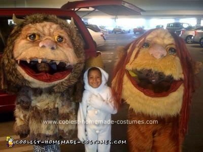 Homemade Where the Wild Things are Costumes