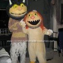 Homemade Where the Wild Things Are Halloween Couple Costume