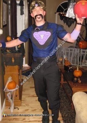 Homemade White Goodman Costume Idea