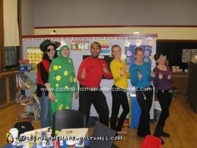 Homemade Wiggles Group Costume