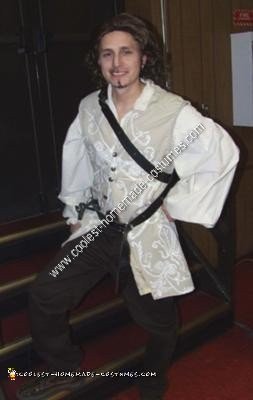 Homemade Will Turner Adult Pirate Halloween Costume Idea