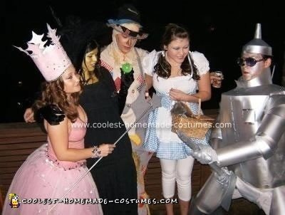 Homemade Wizard of Oz Costume