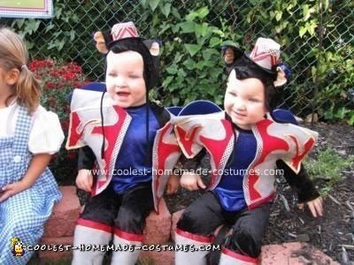 Homemade Wizard of Oz Flying Monkeys Costumes