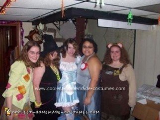Homemade Wizard of Oz Group Costumes
