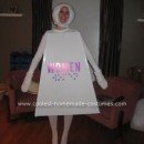 Homemade Women's Restroom Sign Costume Design