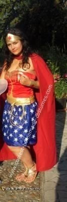 Homemade Wonder Woman Costume