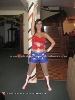 Homemade Wonder Woman Costume
