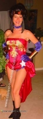 Homemade Wonder Woman Costume