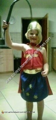 Homemade Wonder Woman Costume Idea