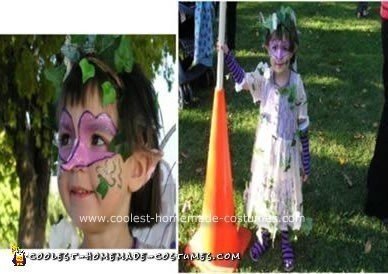Homemade Woodland Fairy Costume