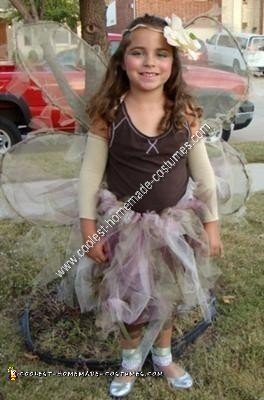 Homemade Woodland Fairy Halloween Costume Idea