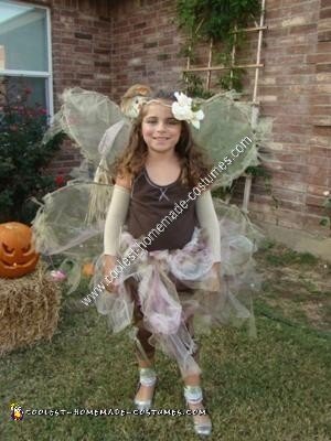 Homemade Woodland Fairy Halloween Costume Idea