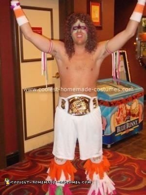 Homemade Wrestling Ultimate Warrior Costume