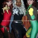 I was Rogue and my friends Brooke and DJ were the Dark Phoenix and Storm from the X-men cartoon series.