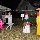 Homemade Yard Art Group Costume