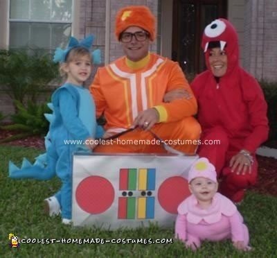 Homemade Yo Gabba Gabba Costume