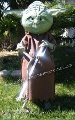 Homemade Yoda Costume