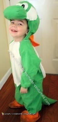 Homemade Yoshi Costume