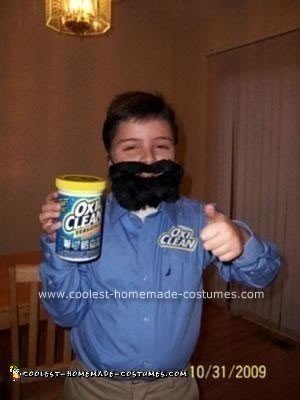 Homemade Young Billy Mays Costume