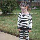 Homemade Zebra Costume