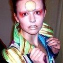 Homemade Ziggy Stardust Costume