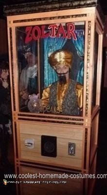 Homemade Zoltar Costume