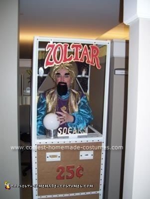 Homemade Zoltar Costume