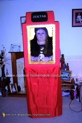 Homemade Zoltar from the movie "Big" Costume