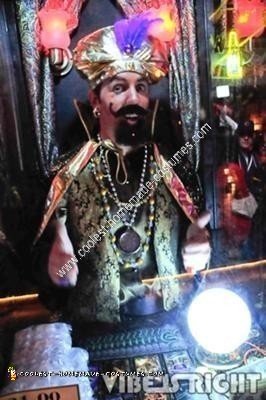 Homemade Zoltar Halloween Costume