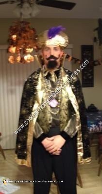 Homemade Zoltar Halloween Costume