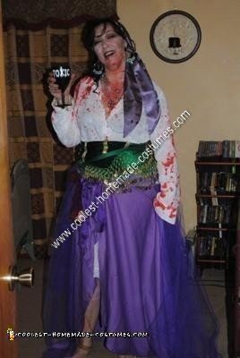 Homemade Zombie Disney Princess Esmeralda Costume