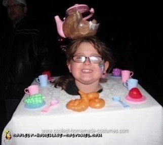 Homemade Tea Party Halloween Costume Idea