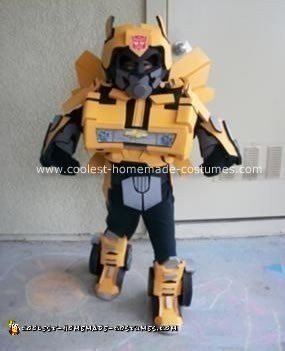HomemadeTransformer Bumble Bee Costume