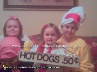 Hot Dog Vendor Costume - Get Your Hot Dogs