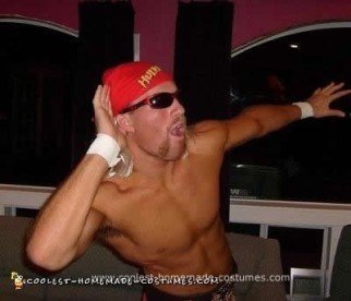 Homemade Hulk Hogan Costume