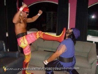 Homemade Hulk Hogan Costume