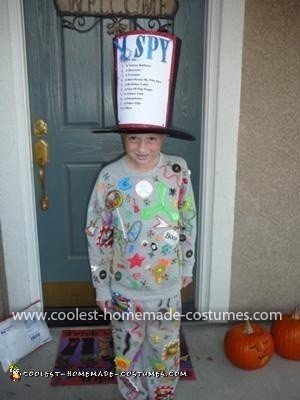 Homemade  "I Spy" Costume