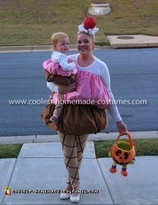 Homemade Ice Cream Cone Costume