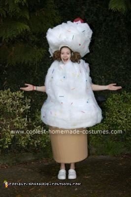 Homemade Ice Cream Halloween Costume