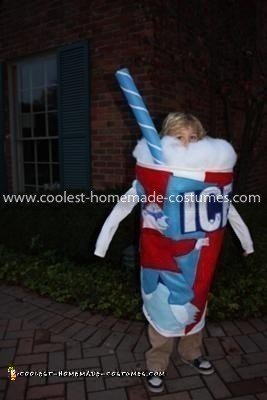 Homemade ICEE Costume