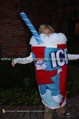 Homemade ICEE Costume