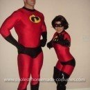 Homemade Incredibles Couple Costume